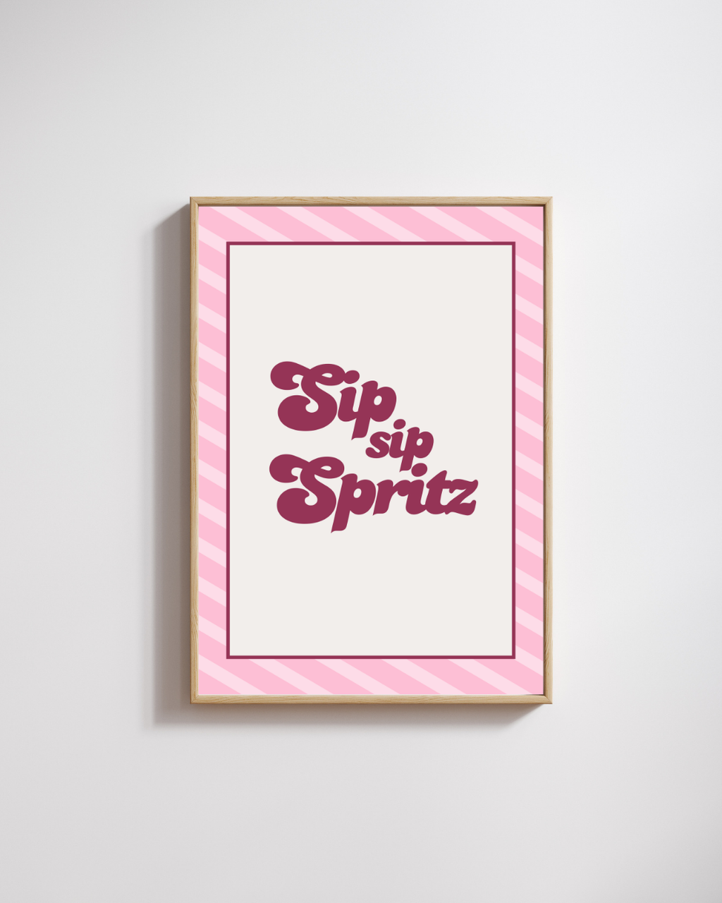 Sip Sip Spritz - Fine Art Poster