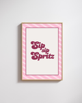 Sip Sip Spritz - Fine Art Poster