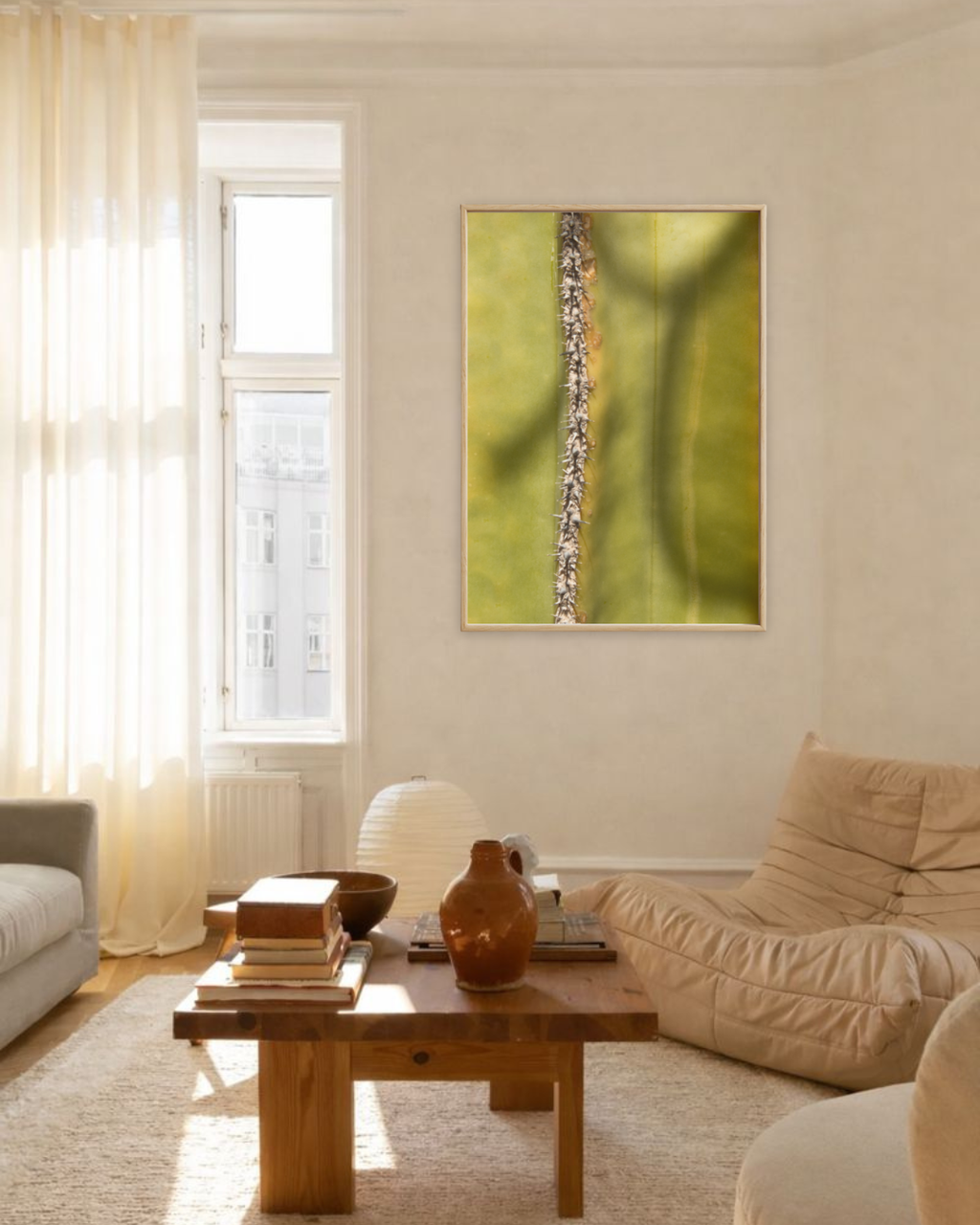 Cactus Lines No.2 - Fine Art Poster