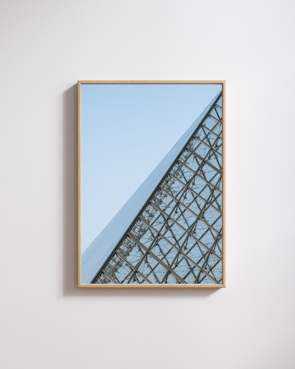 Lignes du Louvre - Fine Art Poster