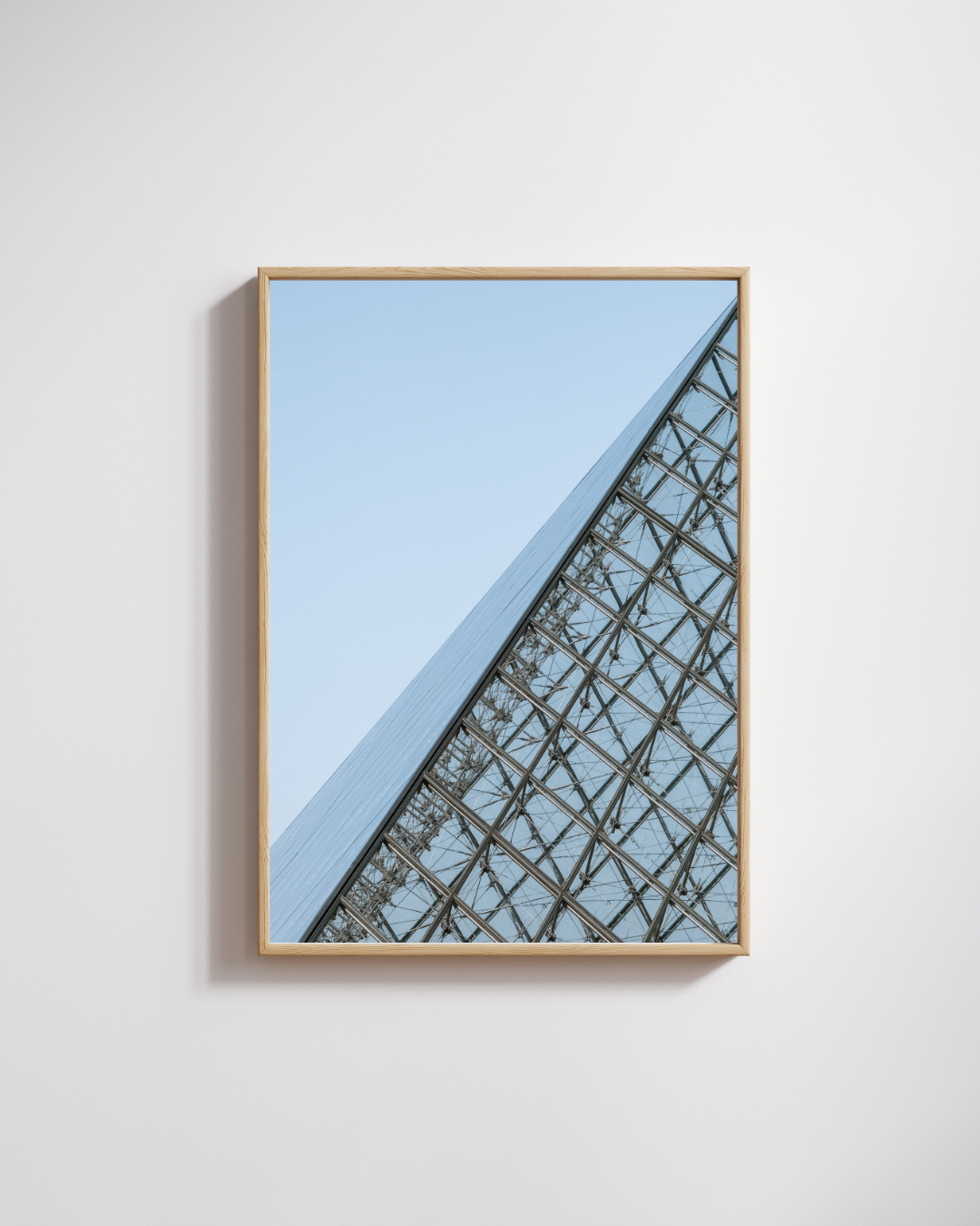 Lignes du Louvre - Fine Art Poster