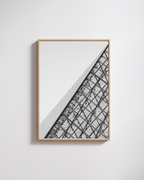 Lignes du Louvre - Fine Art Poster