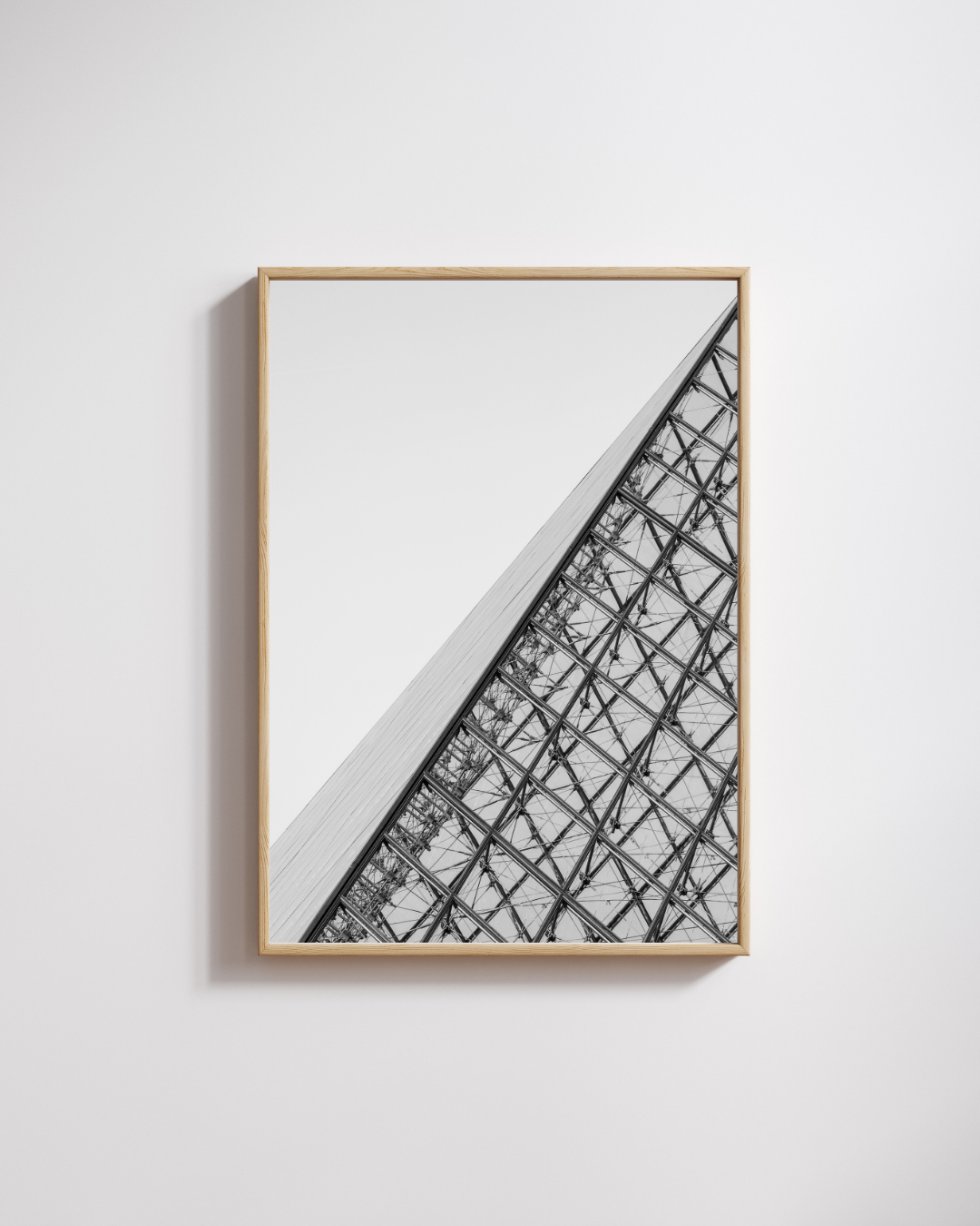 Lignes du Louvre - Fine Art Poster