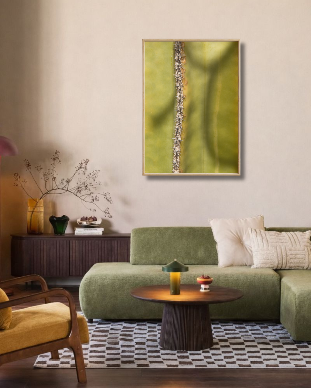 Cactus Lines No.2 - Fine Art Poster