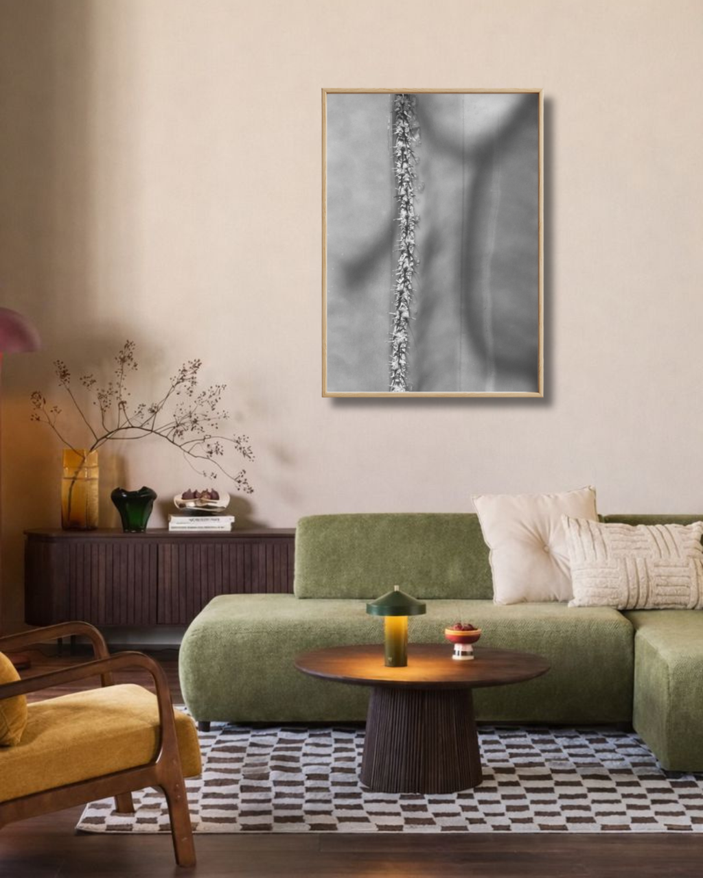 Cactus Lines No.2 - Fine Art Poster