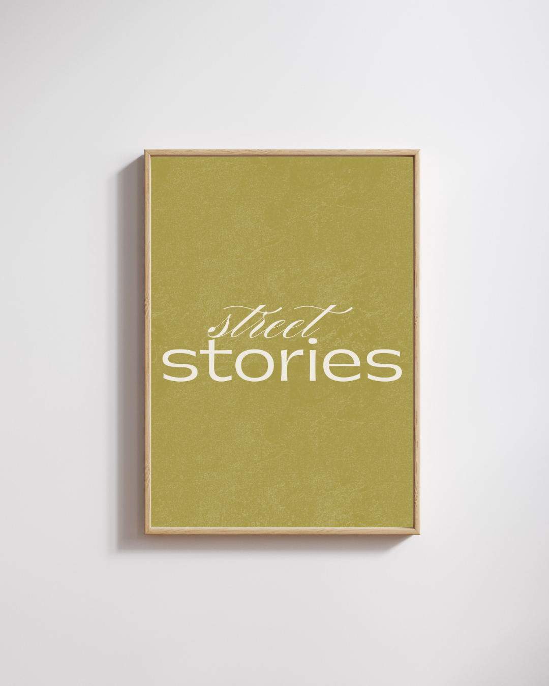 Street Stories - Fine Art Poster
