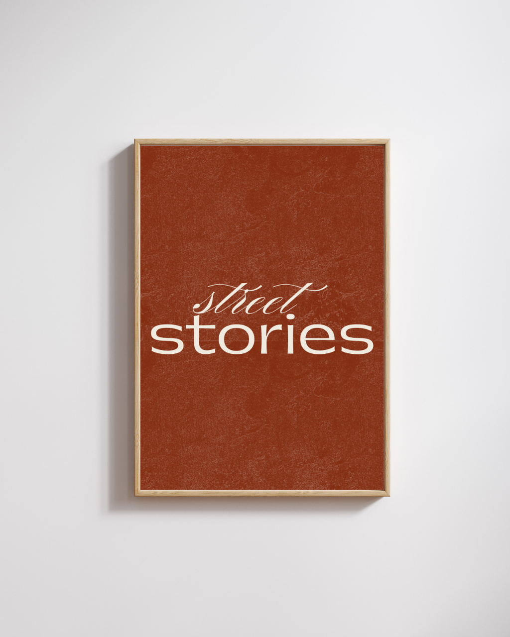 Street Stories - Fine Art Poster
