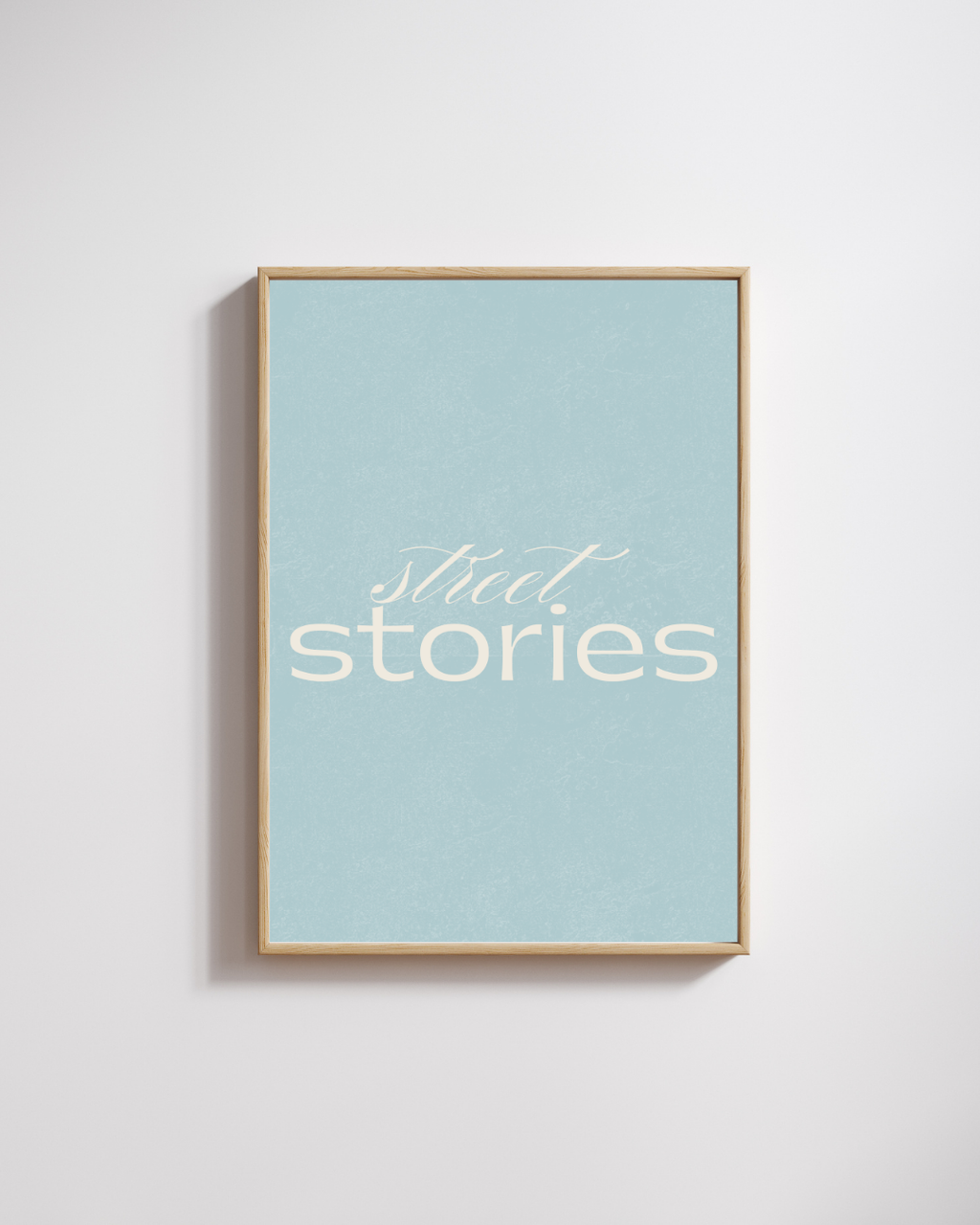 Street Stories - Fine Art Poster