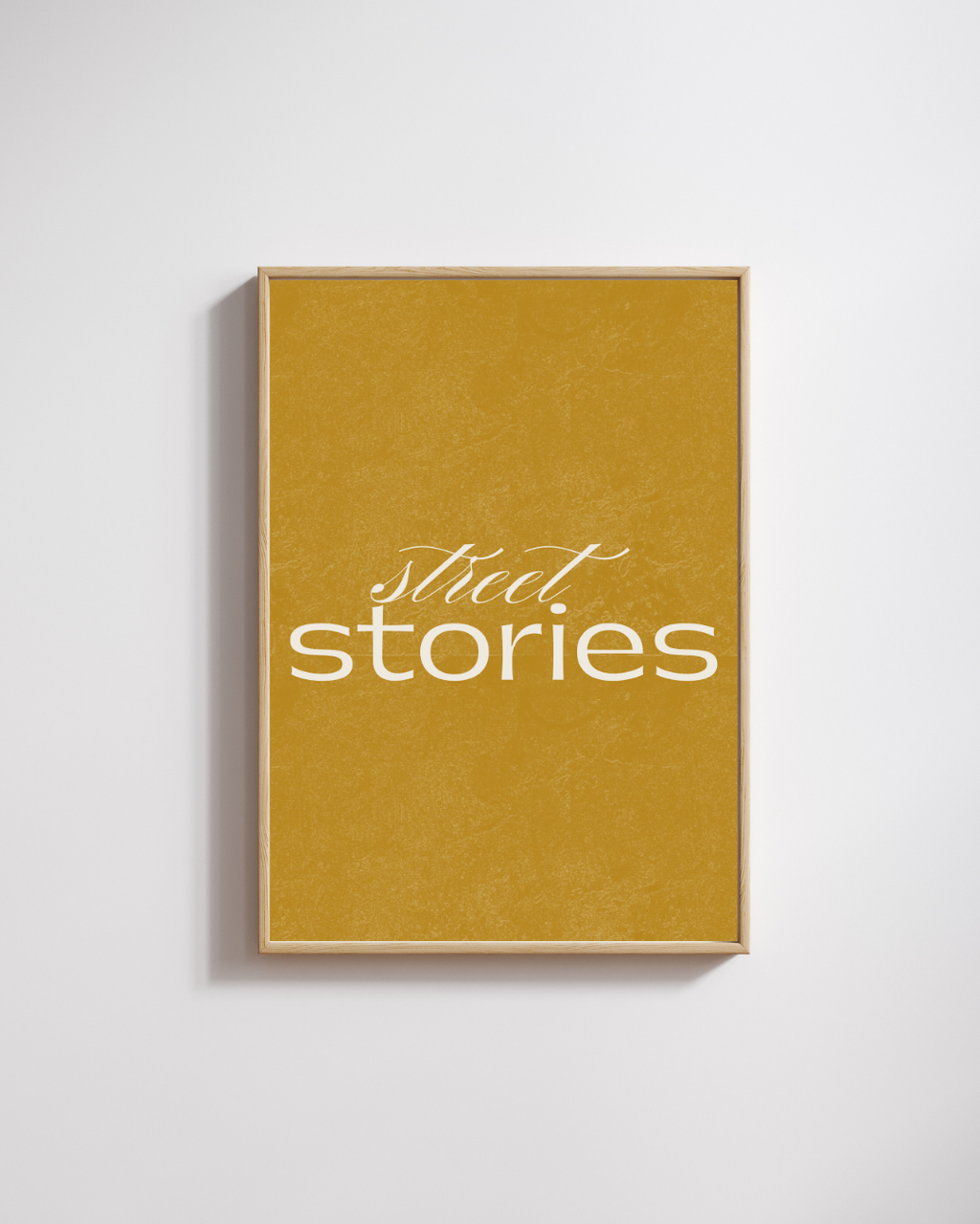 Street Stories - Fine Art Poster