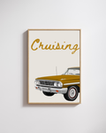 Cruising the City - Fine Art Poster