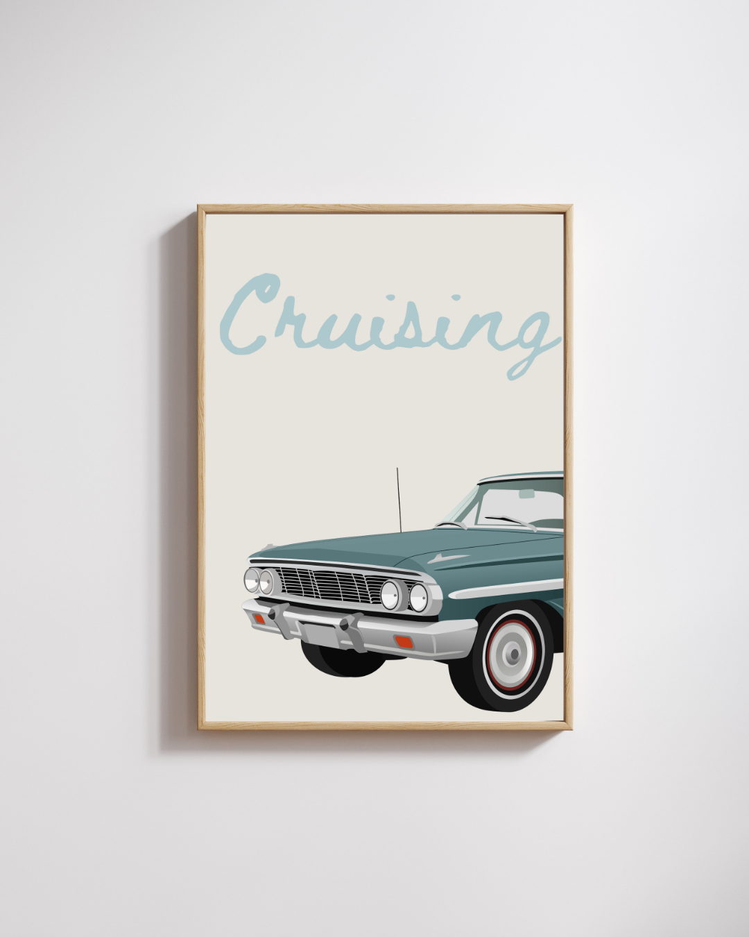 Cruising the City - Fine Art Poster
