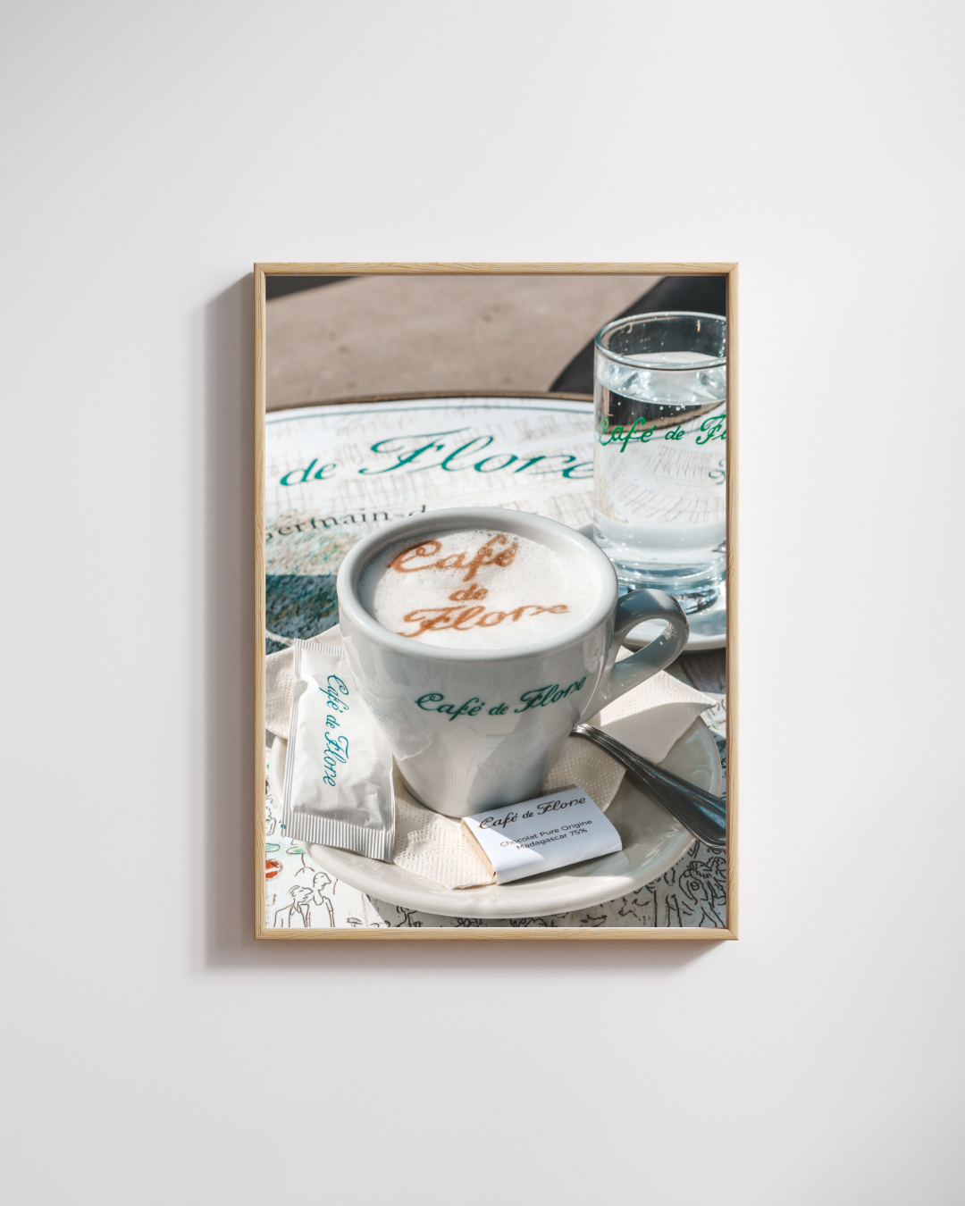 Cafe de Flore - Fine Art Poster