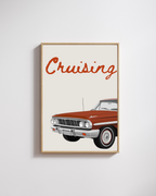 Cruising the City - Fine Art Poster