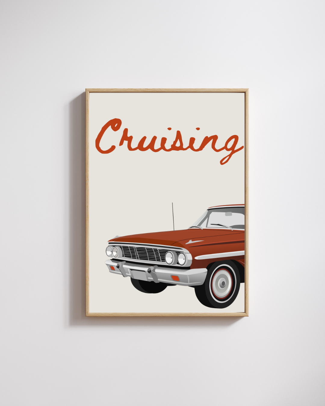 Cruising the City - Fine Art Poster