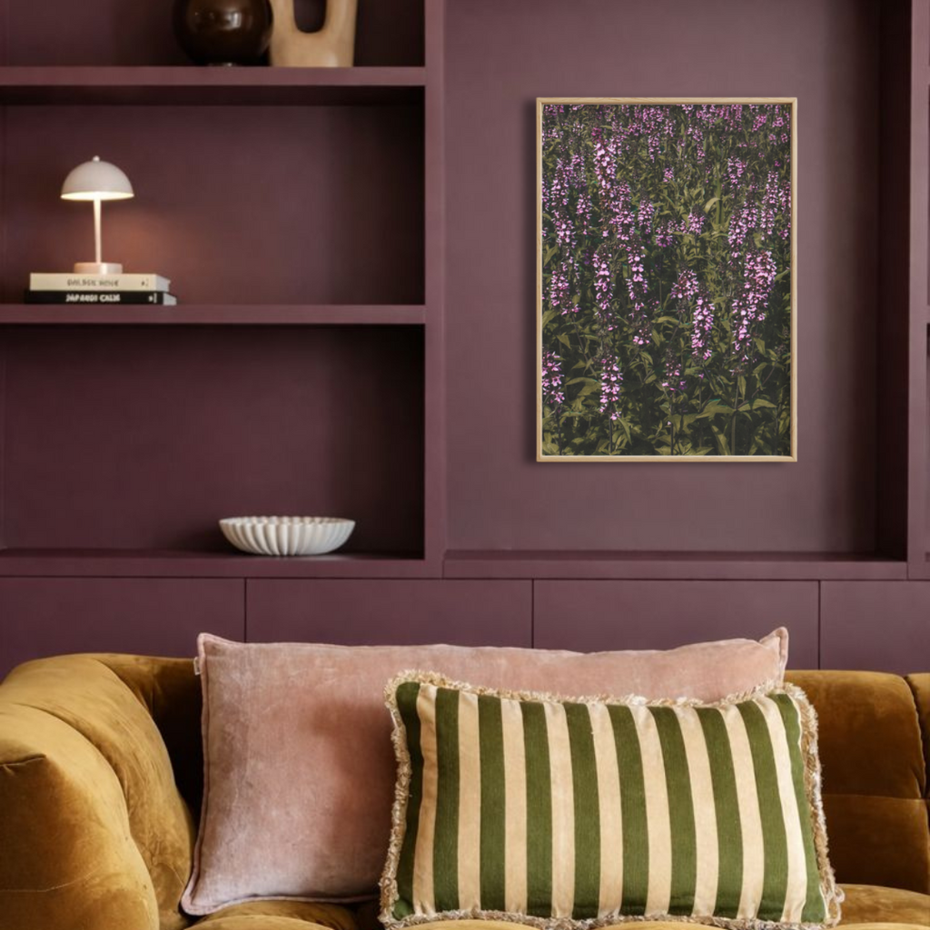 Mauve Blur - Fine Art Poster