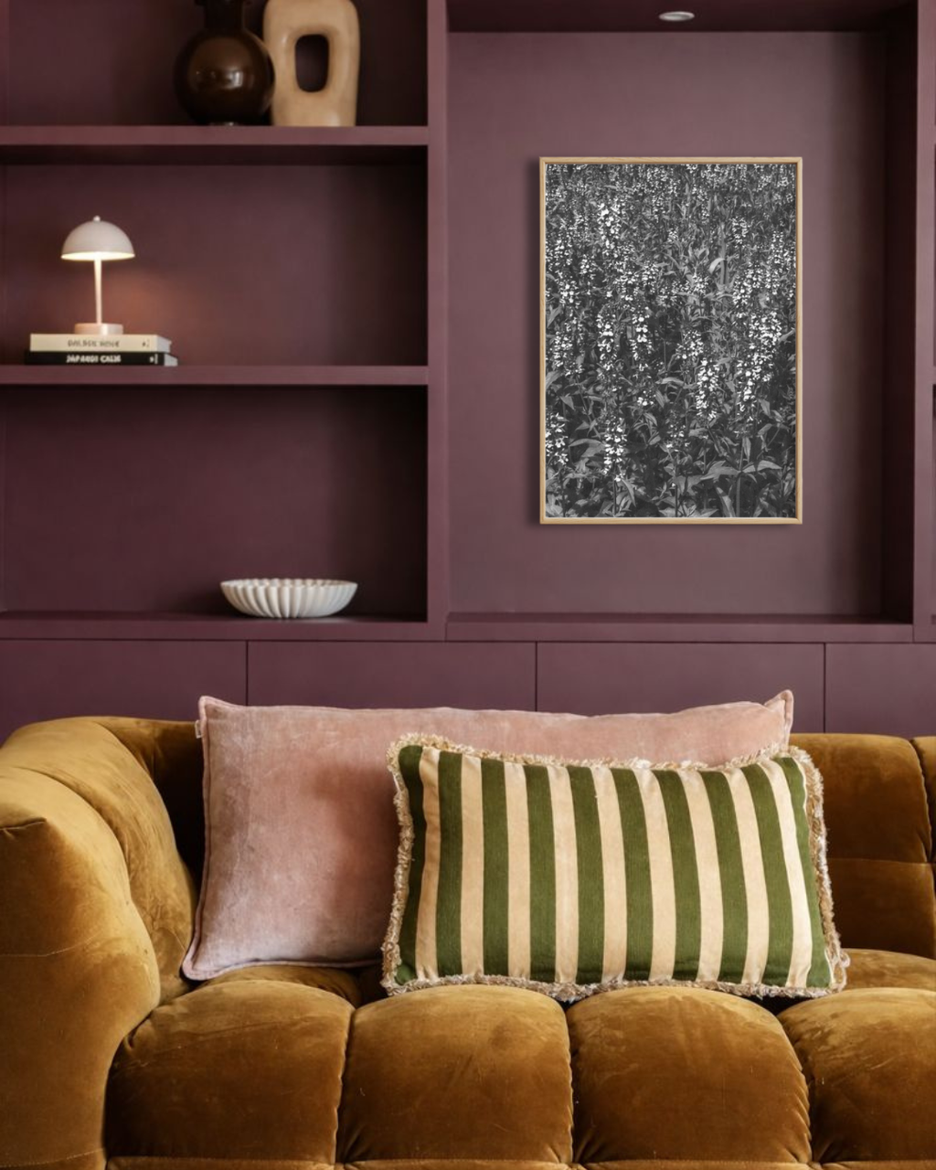 Mauve Blur - Fine Art Poster