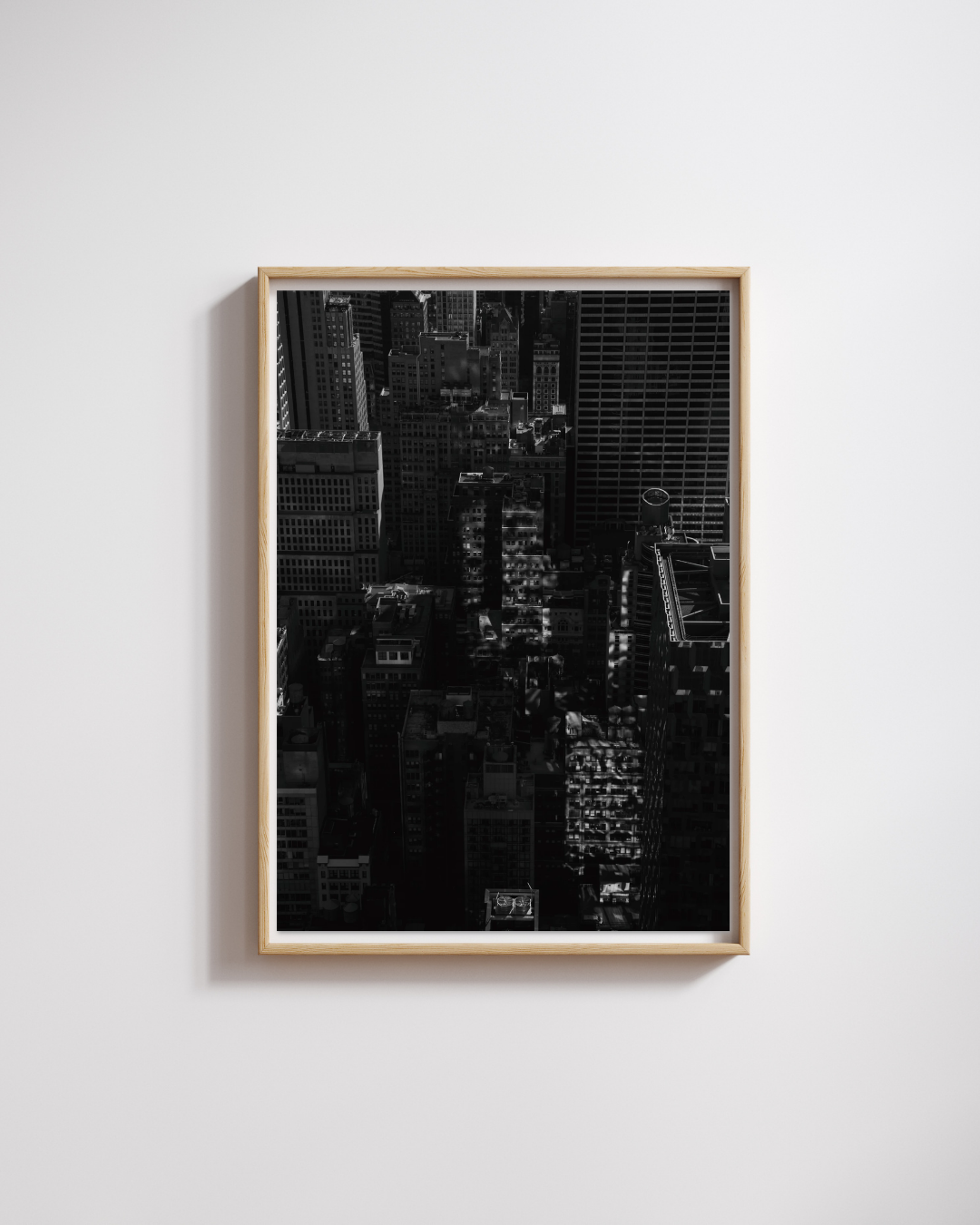 Midtown Shadows — Fine Art Poster