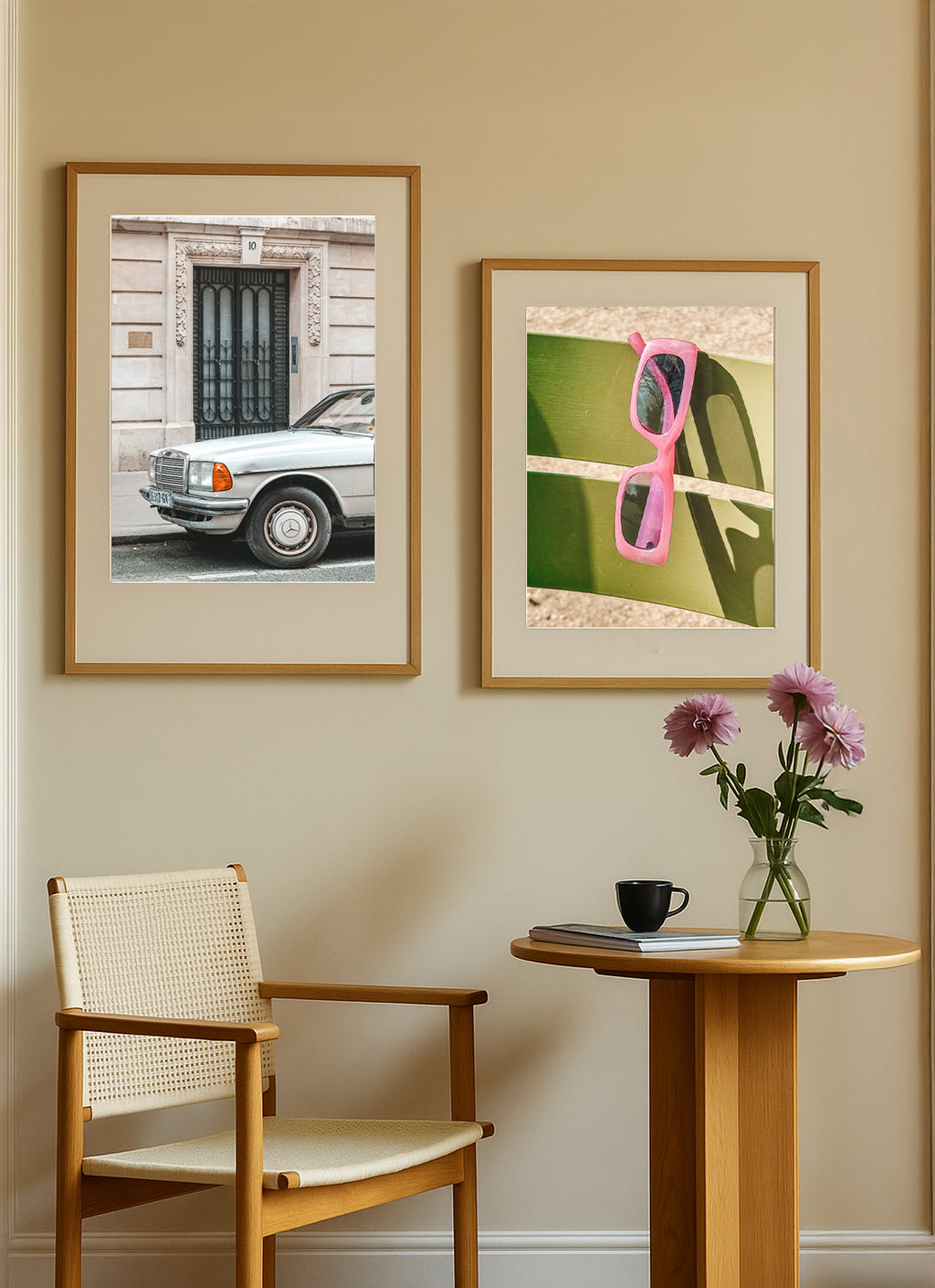 Parked à Paris - Fine Art Poster