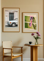 Parked à Paris - Fine Art Poster