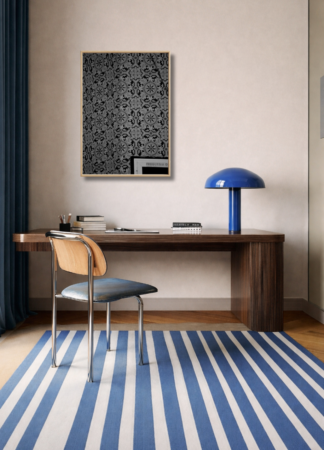 Azulejo Pattern - Fine Art Poster