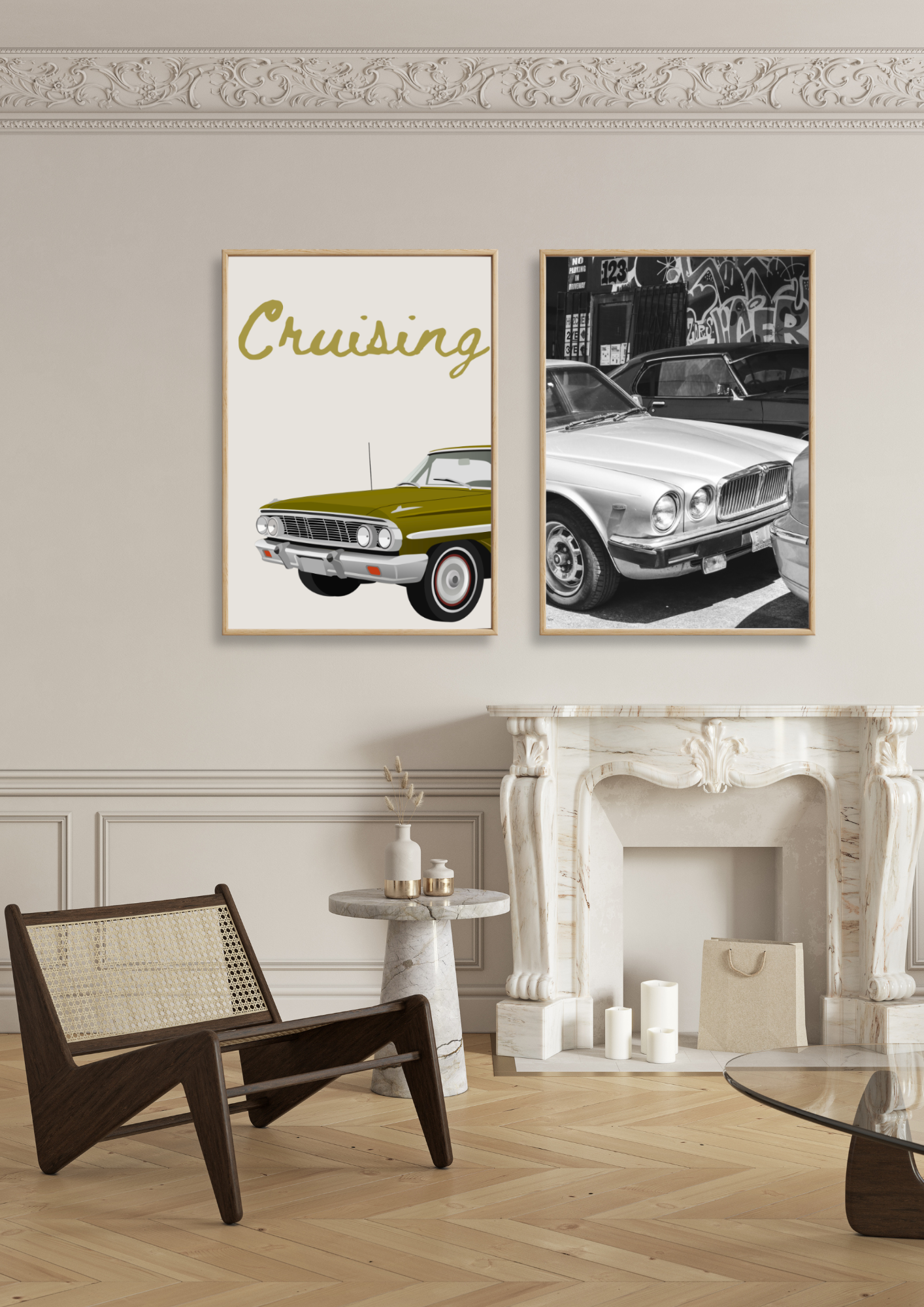 Cruising the City - Fine Art Poster