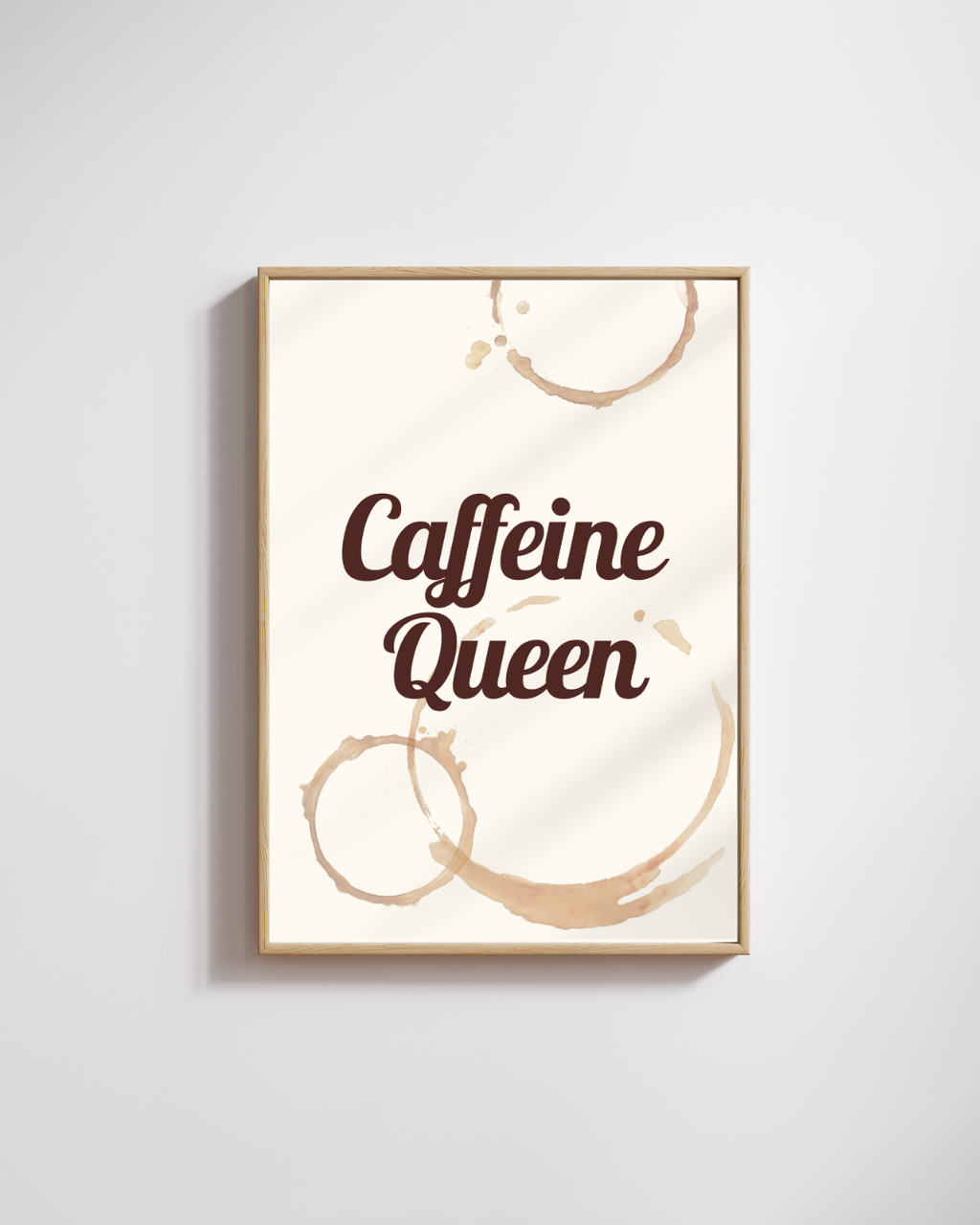 Caffeine Queen - Fine Art Poster