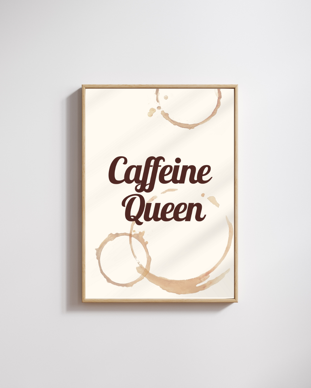 Caffeine Queen - Fine Art Poster