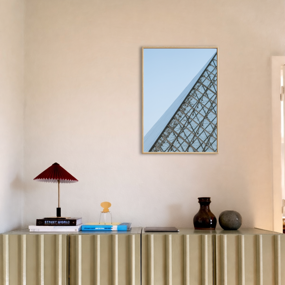 Lignes du Louvre - Fine Art Poster