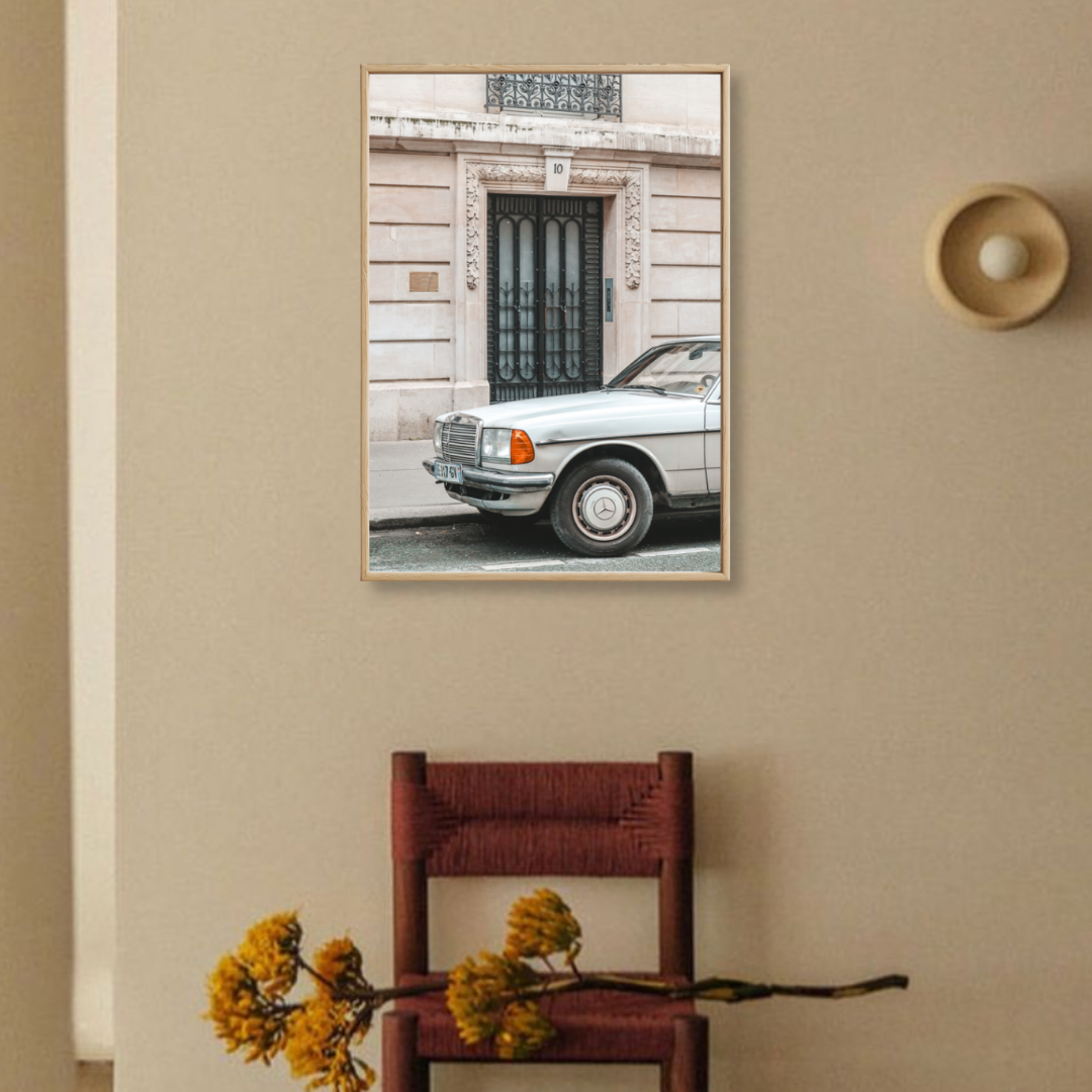 Parked à Paris - Fine Art Poster
