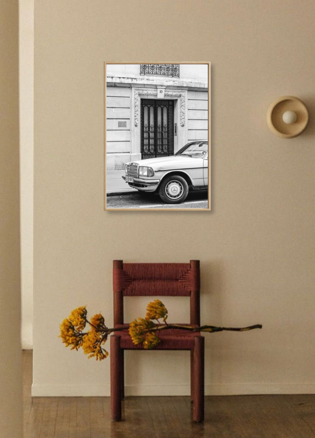 Parked à Paris - Fine Art Poster