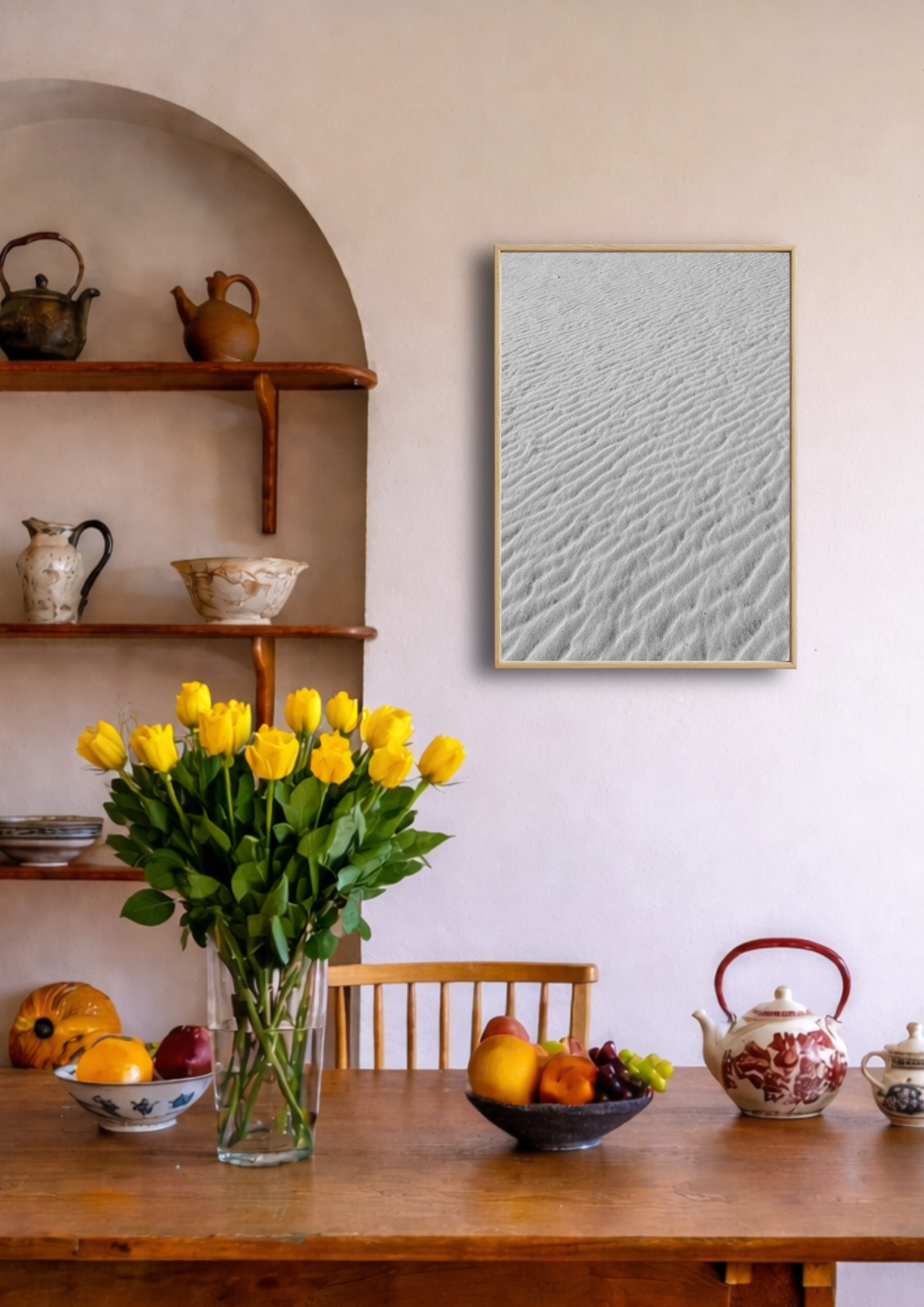 Endless Golden Lines - Fine Art Poster
