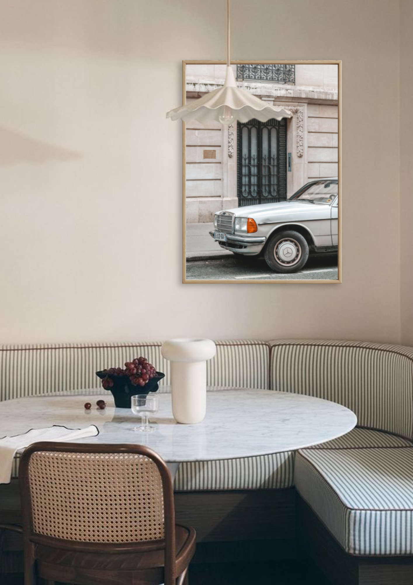Parked à Paris - Fine Art Poster