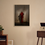 The Red Hydrant - Fine Art Poster