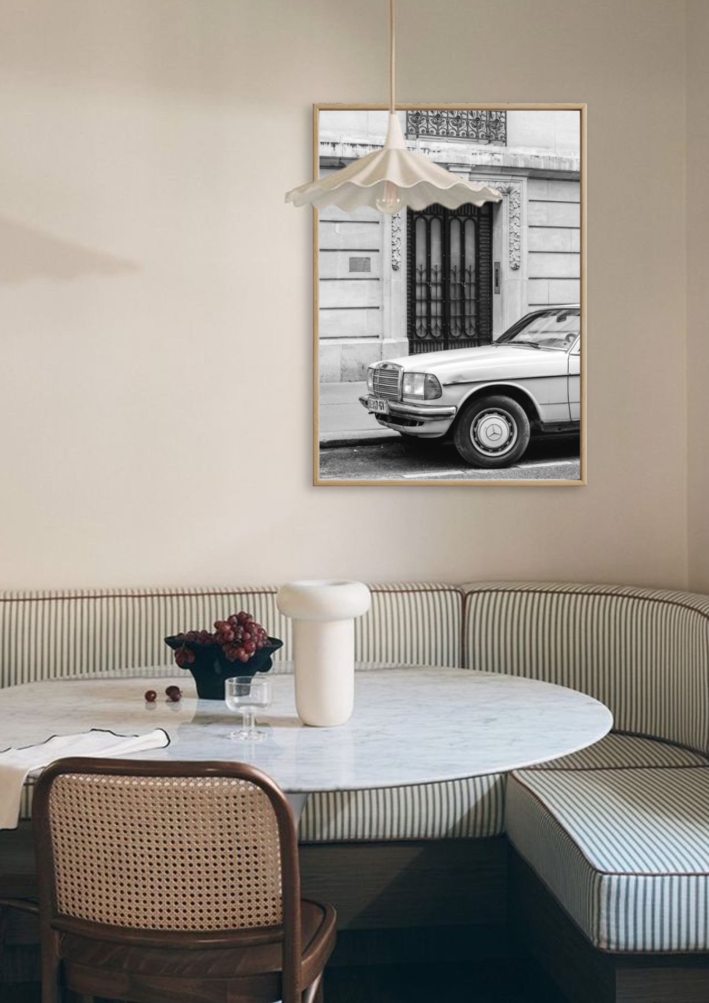 Parked à Paris - Fine Art Poster