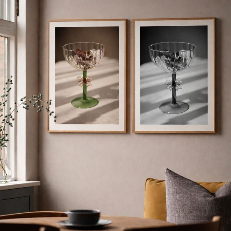 Floral Sip -  Fine Art Poster