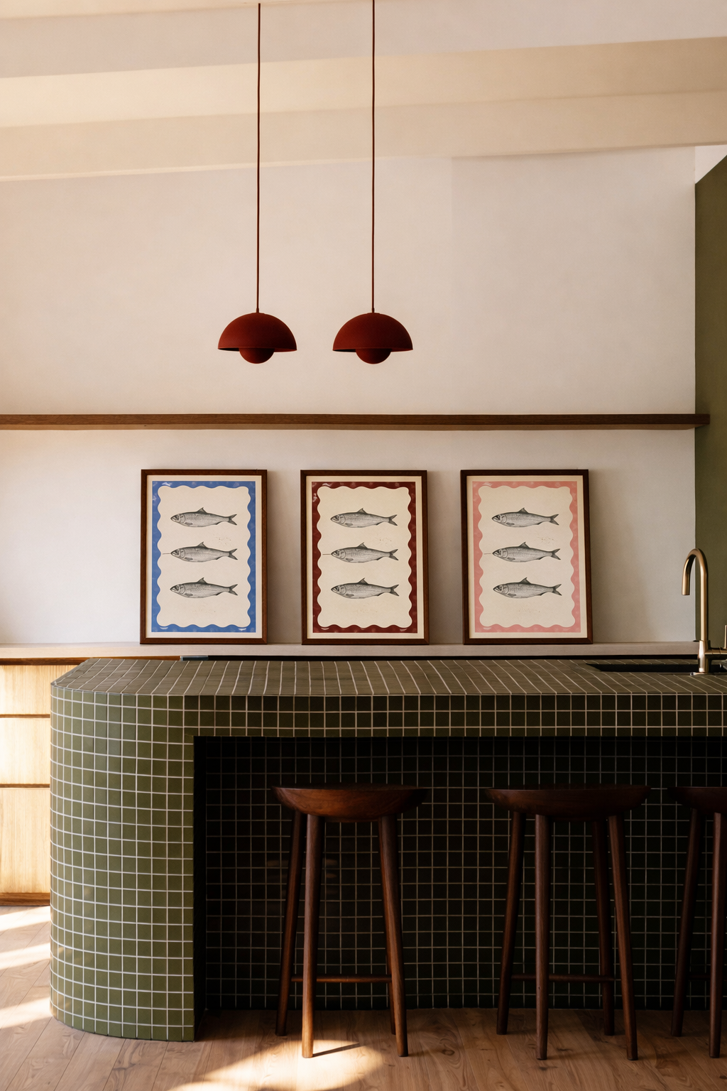 The Fish Trio - Fine Art Poster