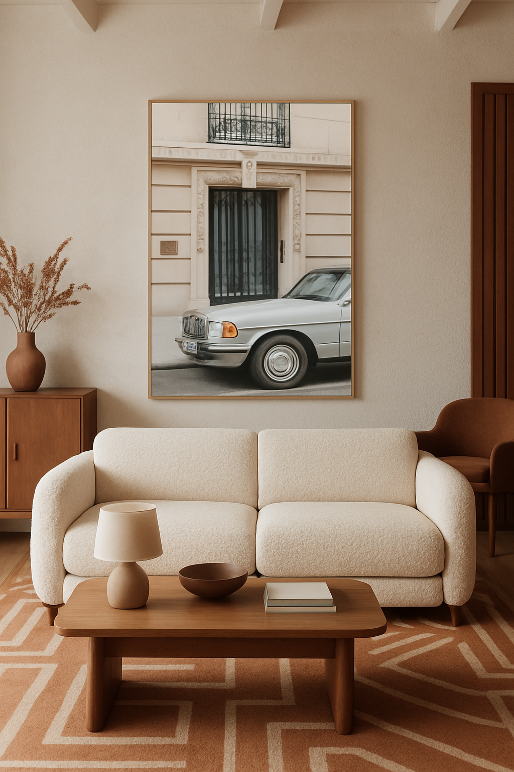 Parked à Paris - Fine Art Poster