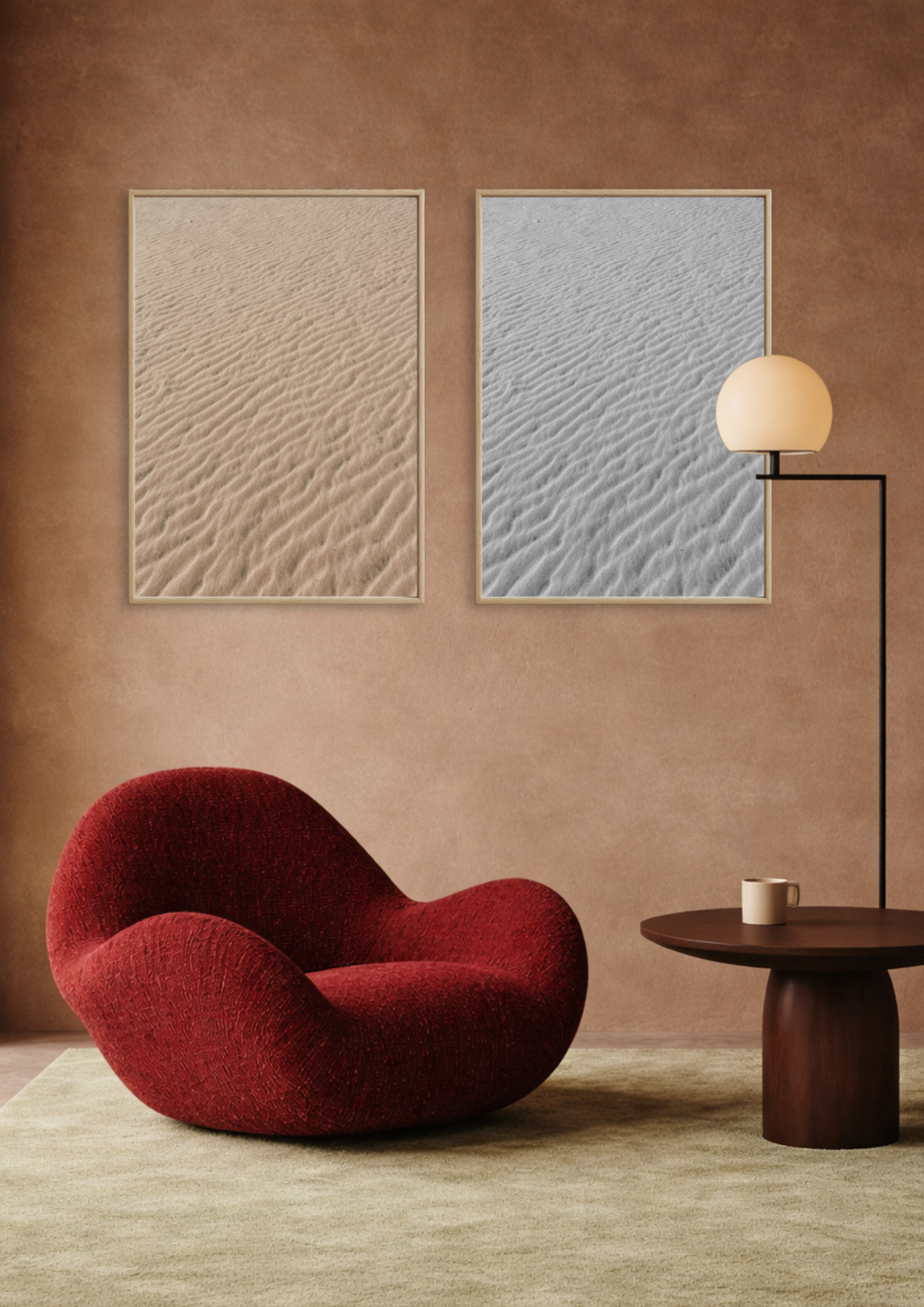 Endless Golden Lines - Fine Art Poster