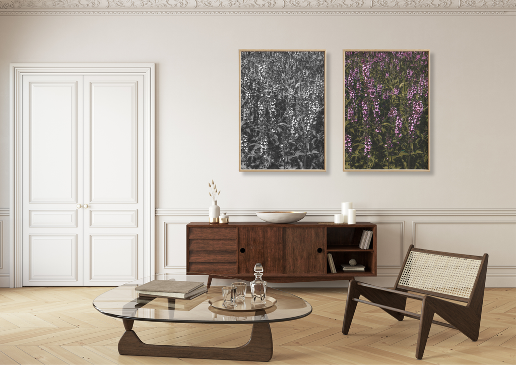 Mauve Blur - Fine Art Poster