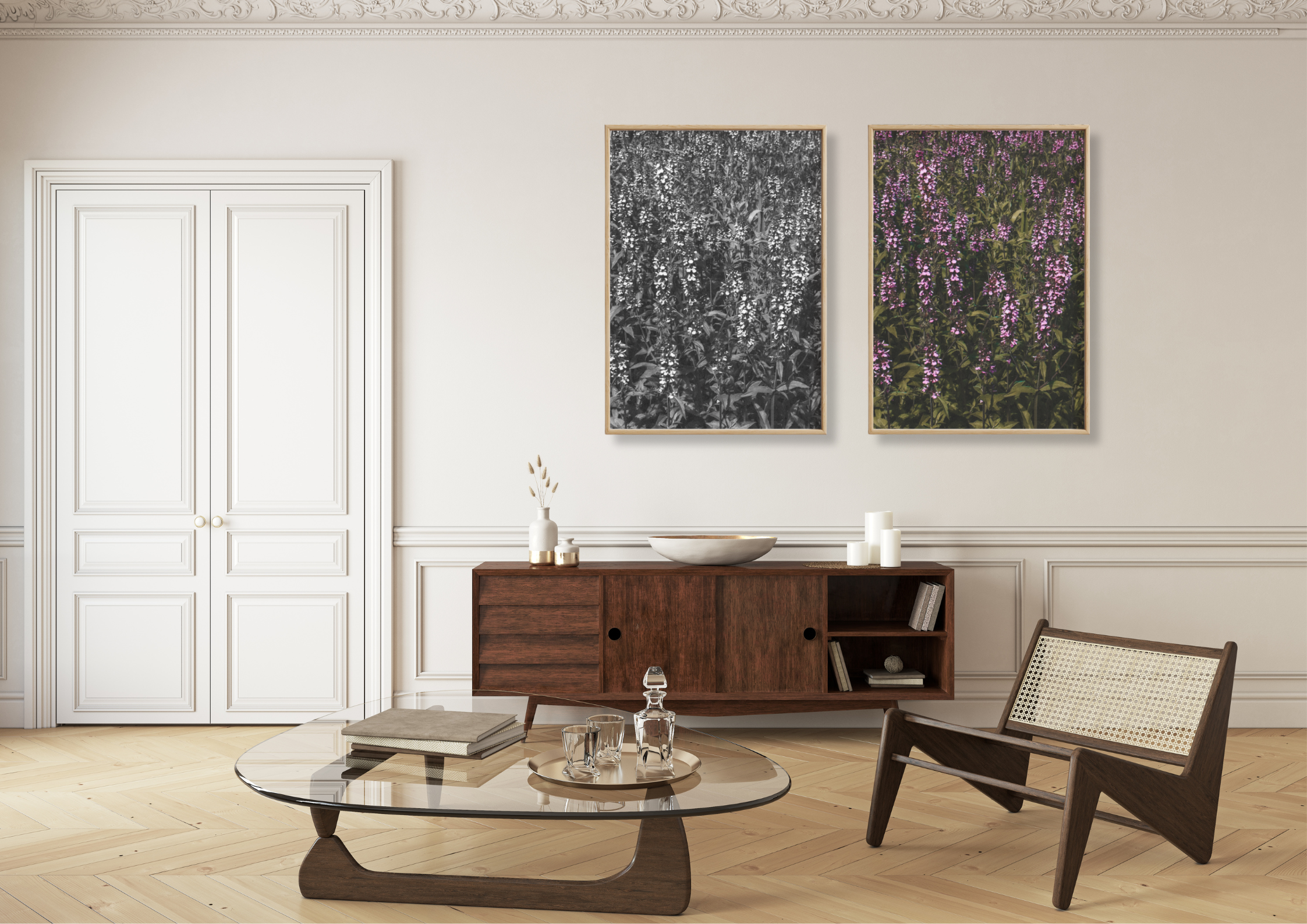 Mauve Blur - Fine Art Poster