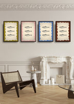 The Fish Trio - Fine Art Poster