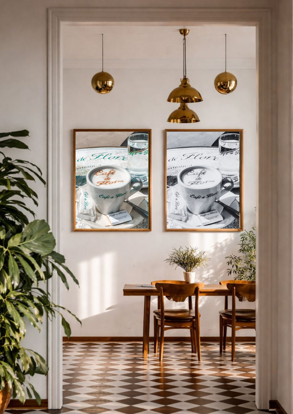 Cafe de Flore - Fine Art Poster