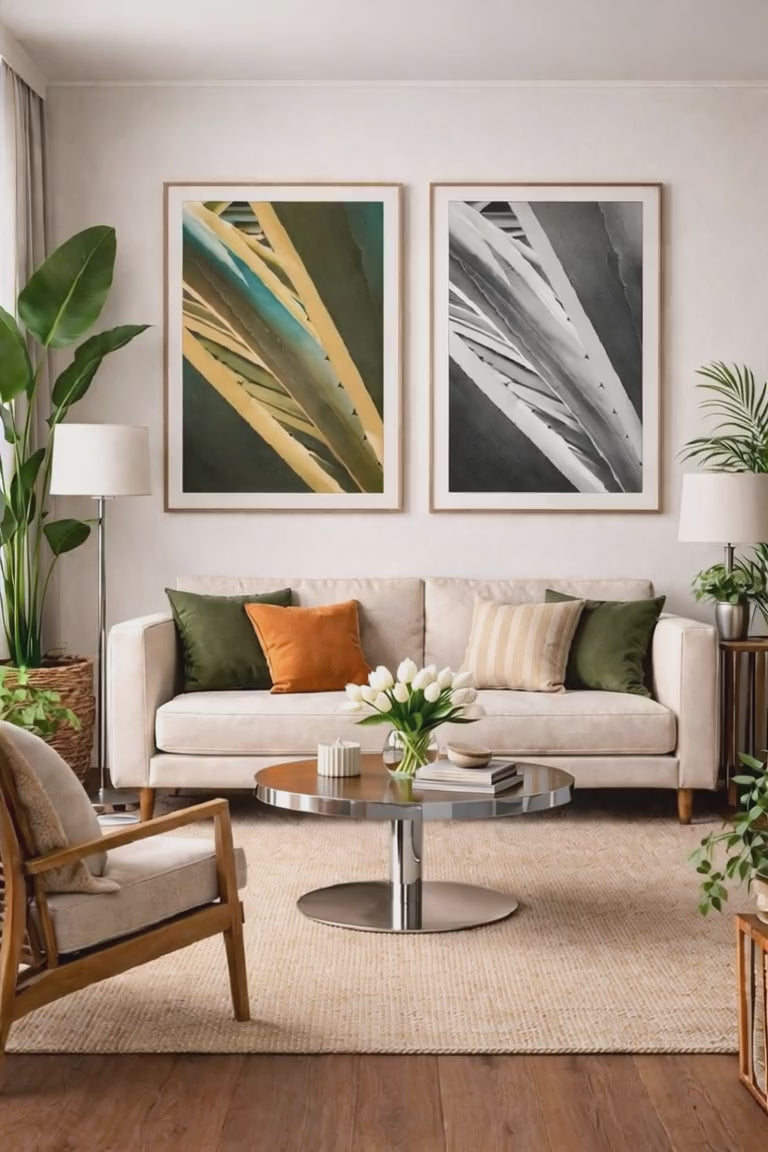 Cactus' Lines no. 1 - Fine Art Posters